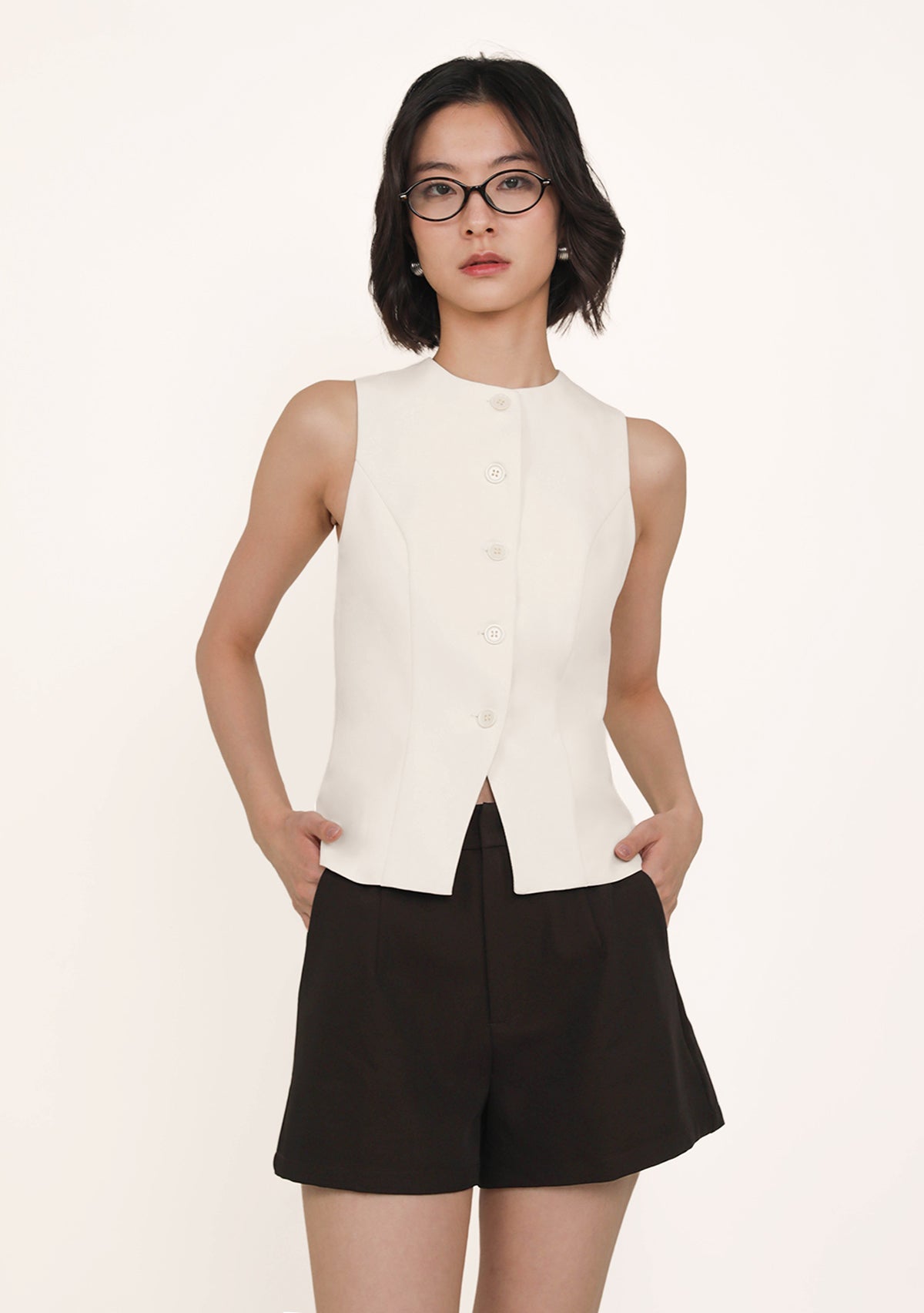 PISANIA Marlo Tailored Shorts