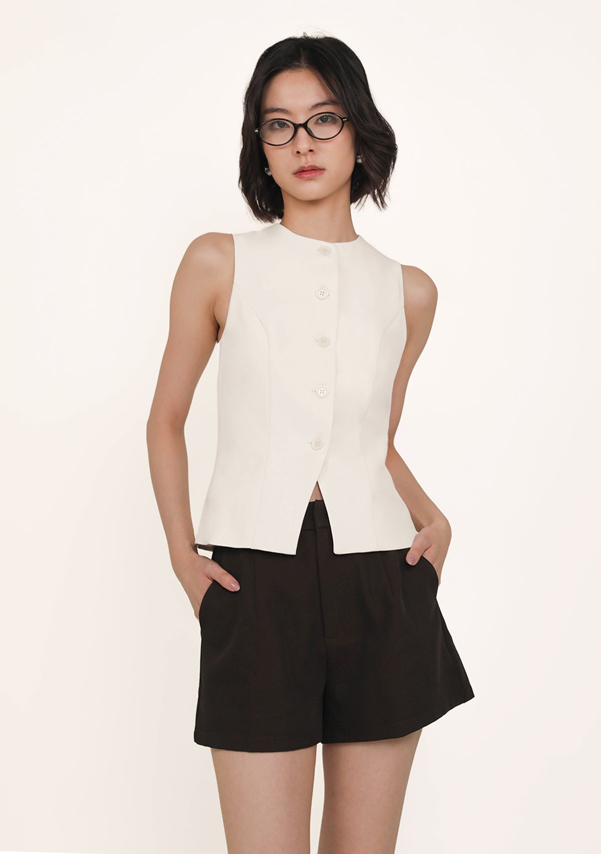 PISANIA Marlo Tailored Shorts